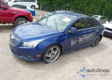 2012 Chevrolet Cruze Ltz from USA, damaged, VIN 1G1PH5SC3C7283221